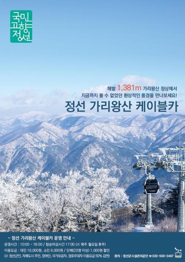 Pine Forest Jeongseon Alpine Resort Dış mekan fotoğraf
