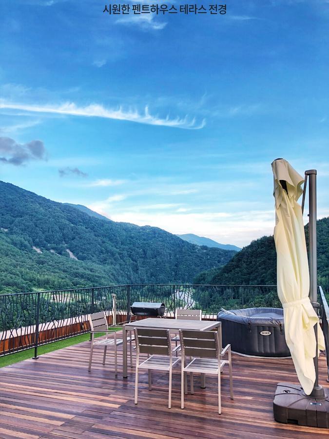 Pine Forest Jeongseon Alpine Resort Dış mekan fotoğraf